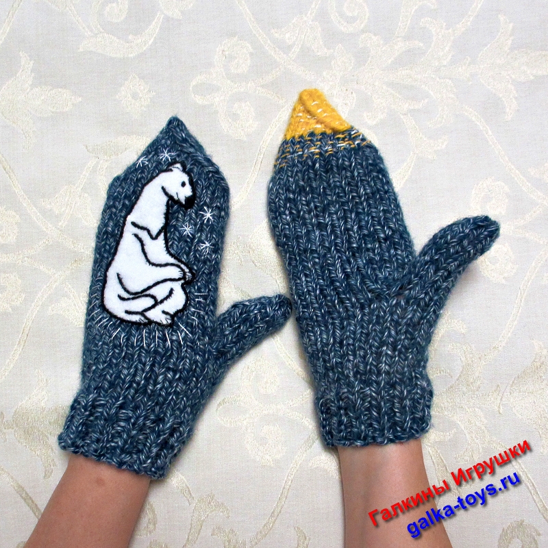 купить зимние варежки