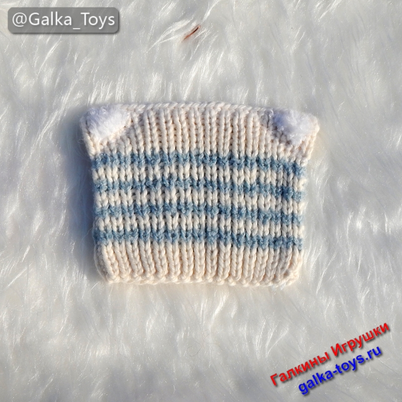 женская шапочка с ушками