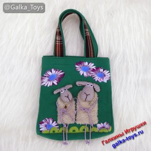 Яркая детская сумочка для девочки: самые красивые овечки