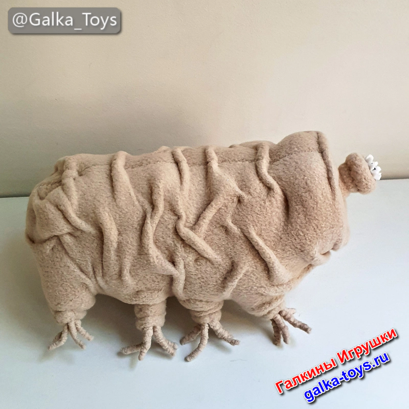 Тихоходка мягкая игрушка из флиса