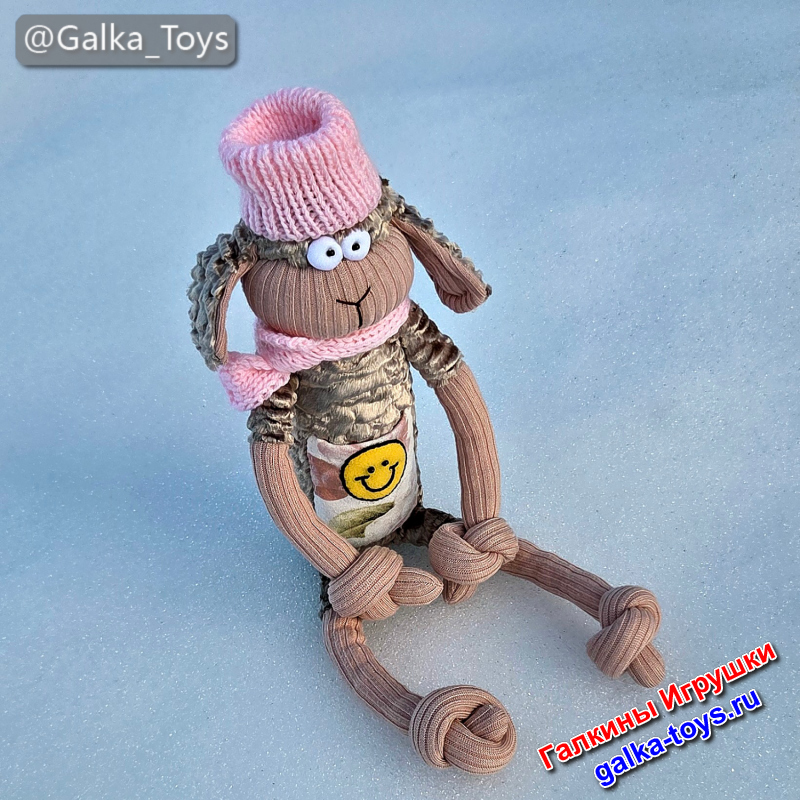 игрушка овечка ручной работы